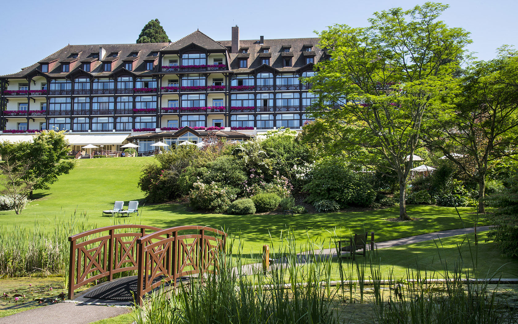 Hôtel Ermitage Évian-les-Bains Exterior foto